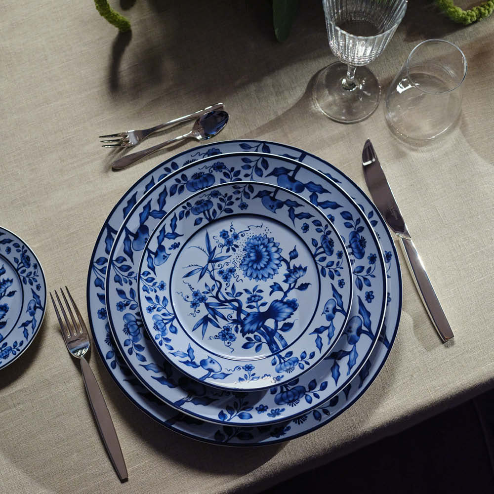 Meissen Speiseteller No. 41 "The Original" blau 647829