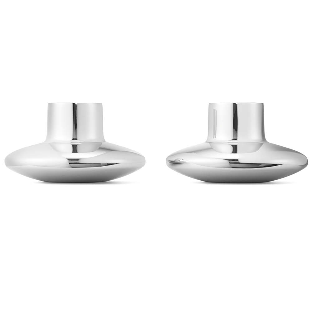 Georg Jensen 2er Set Kerzenhalter "Koppel"