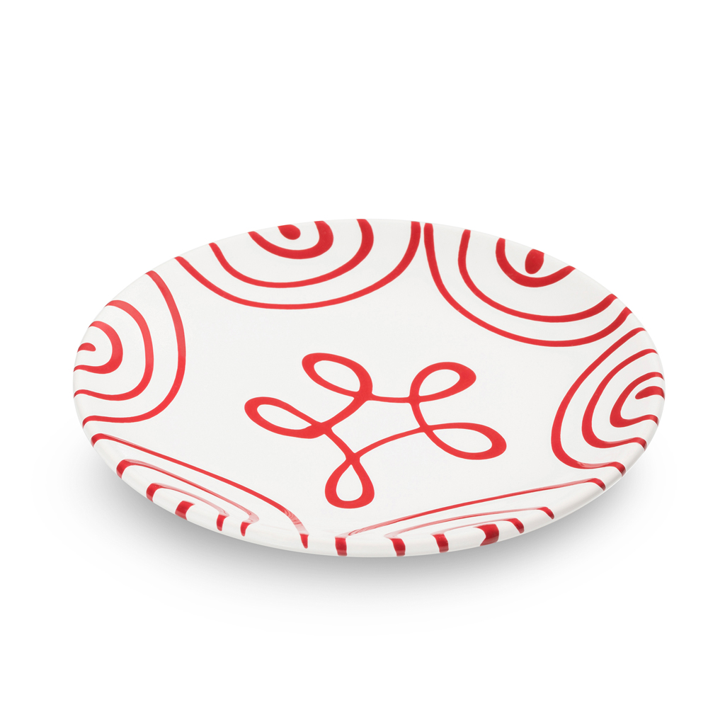 Gmundner Unterteller "Rotgeflammt" 353163