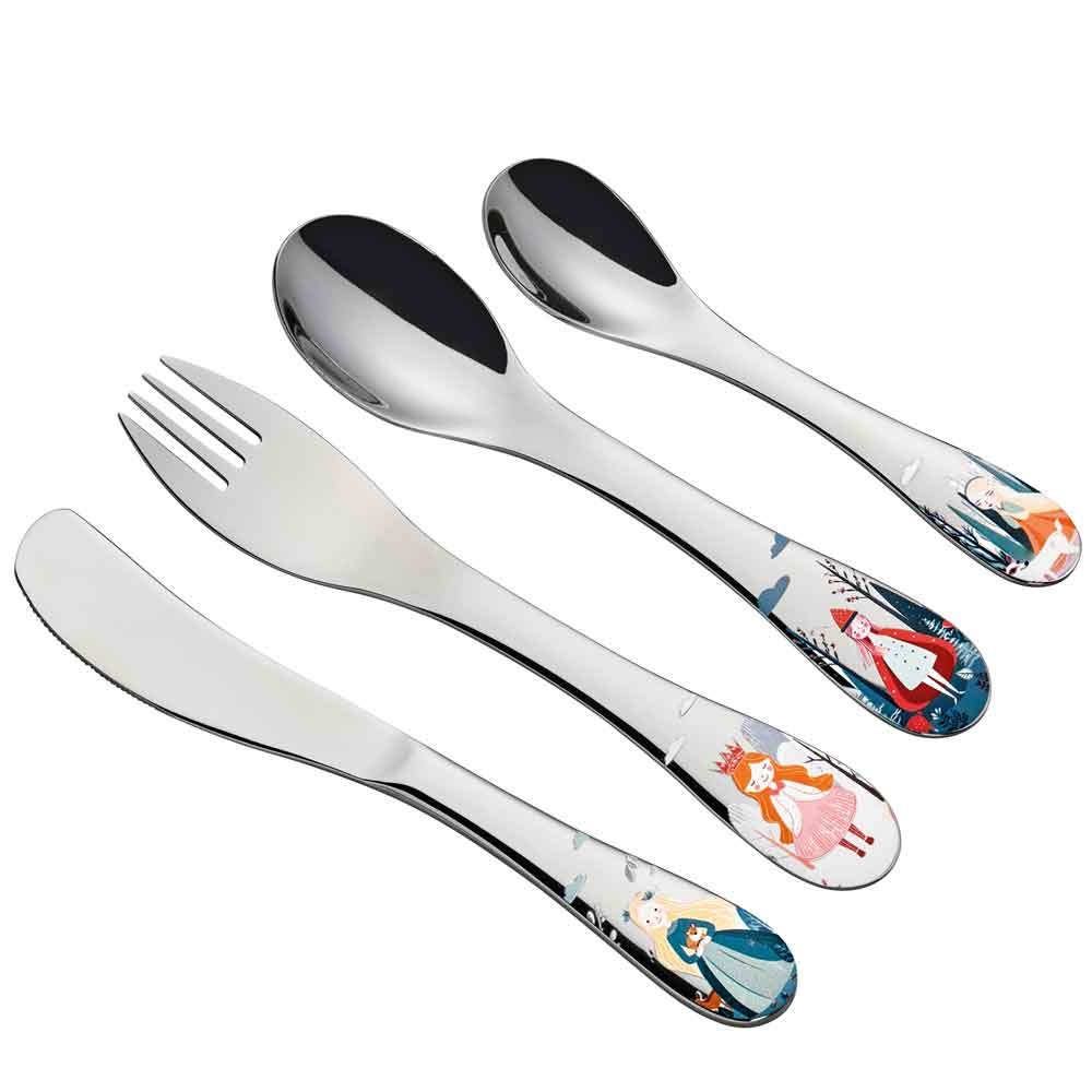 Cilio Kinderbesteck "PRINCESS" 4tlg.