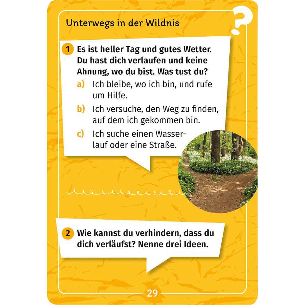 Moses Mein Outdoor-Forscherquiz "Expedition Natur"