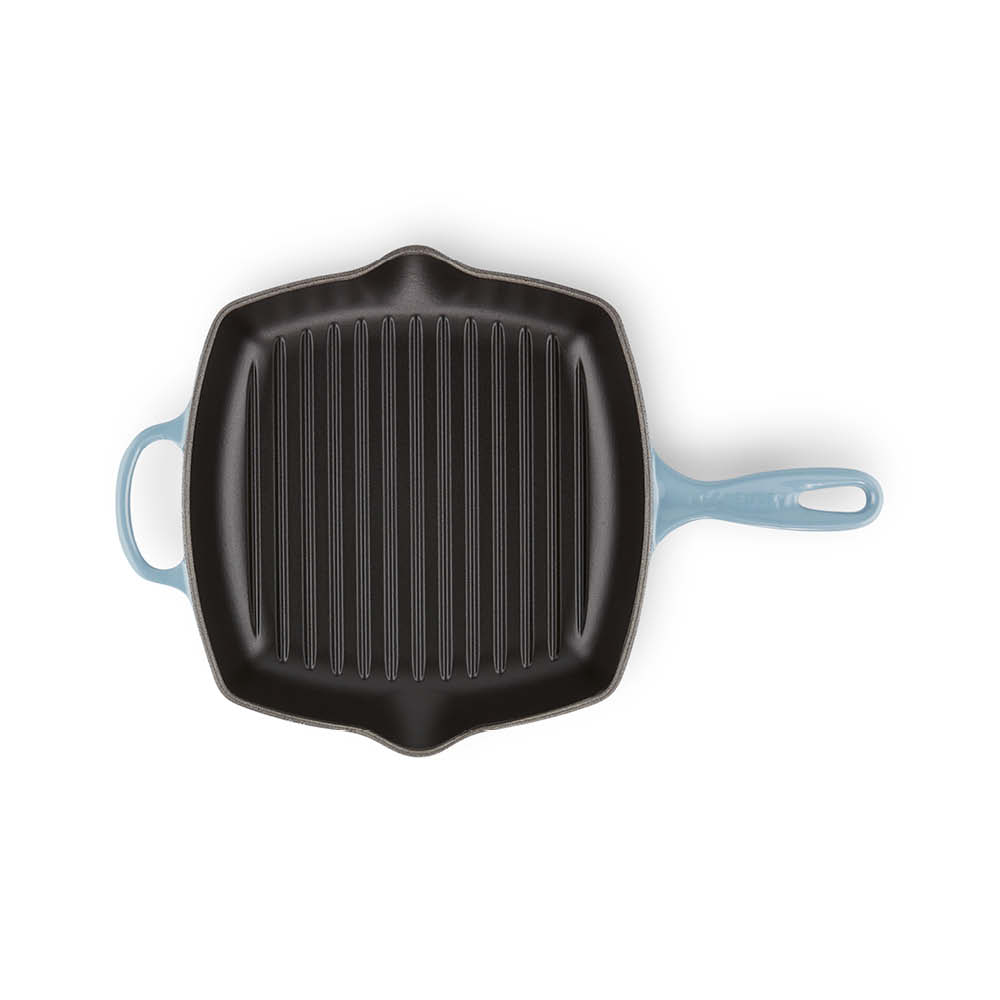 Le Creuset Grillpfanne quadratisch Chambray "Signature" 640362