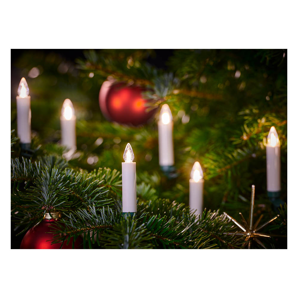 Kirnner Christbaumkerzen Lumix Superlight "Bavaria Mini" 12-er Basis-Set 633013