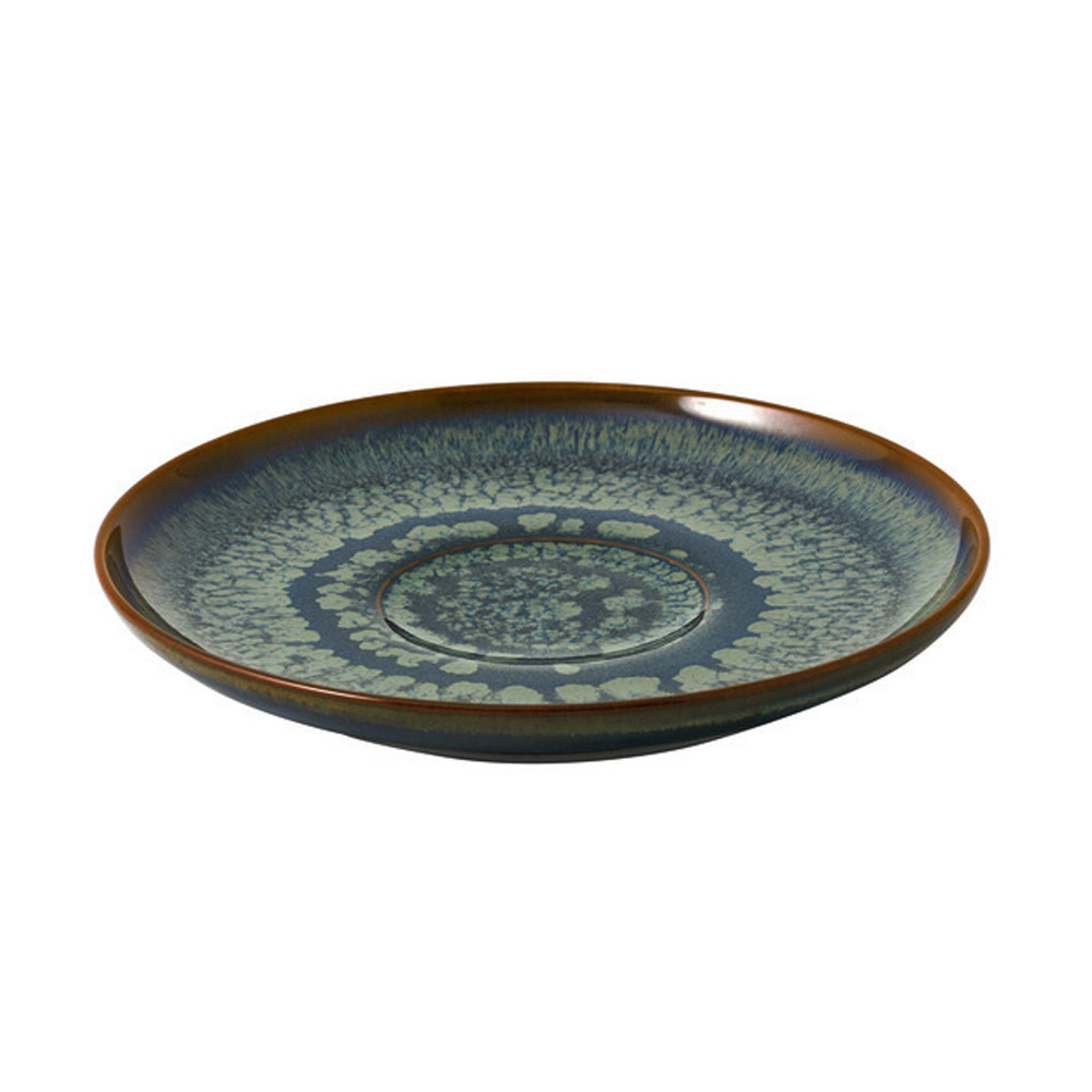 Crafted Breeze Kaffee-Untertasse, graublau, 15 cm 611107