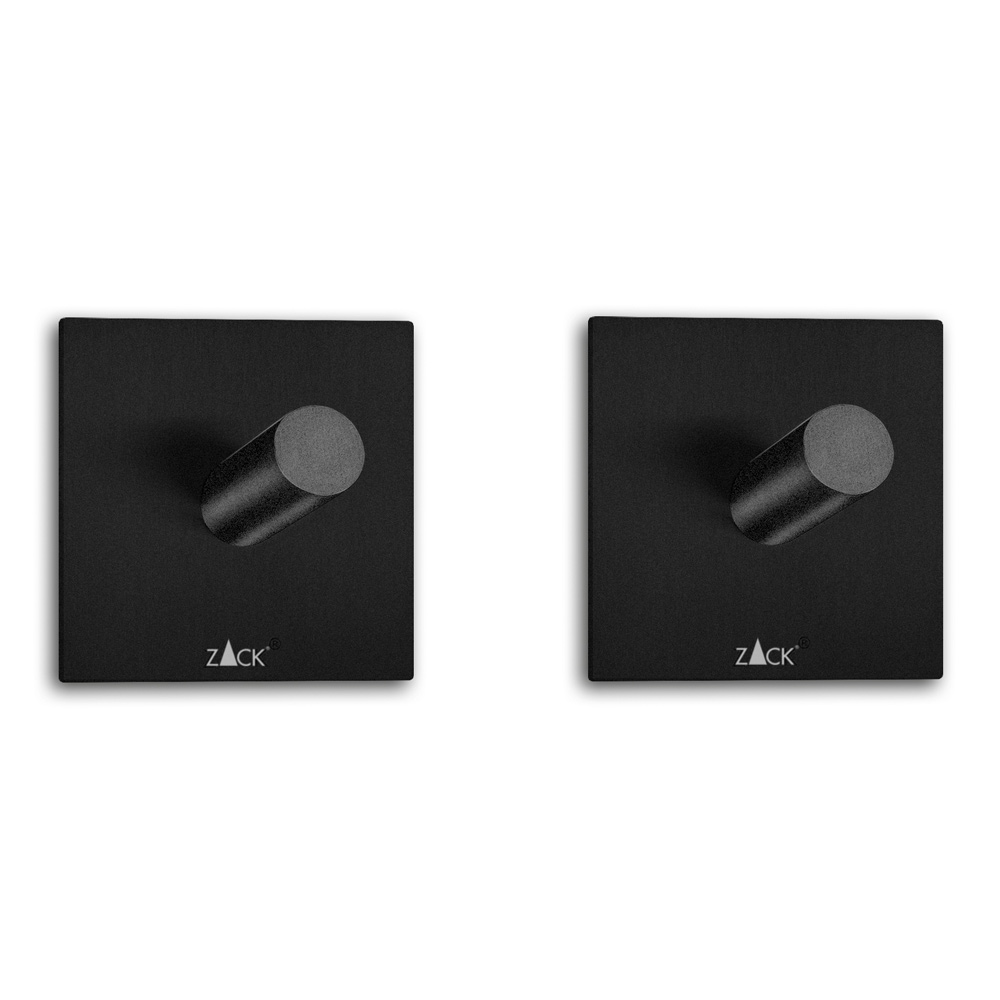 Zack Handtuchhaken-Set "DUPLO" eckig 587231