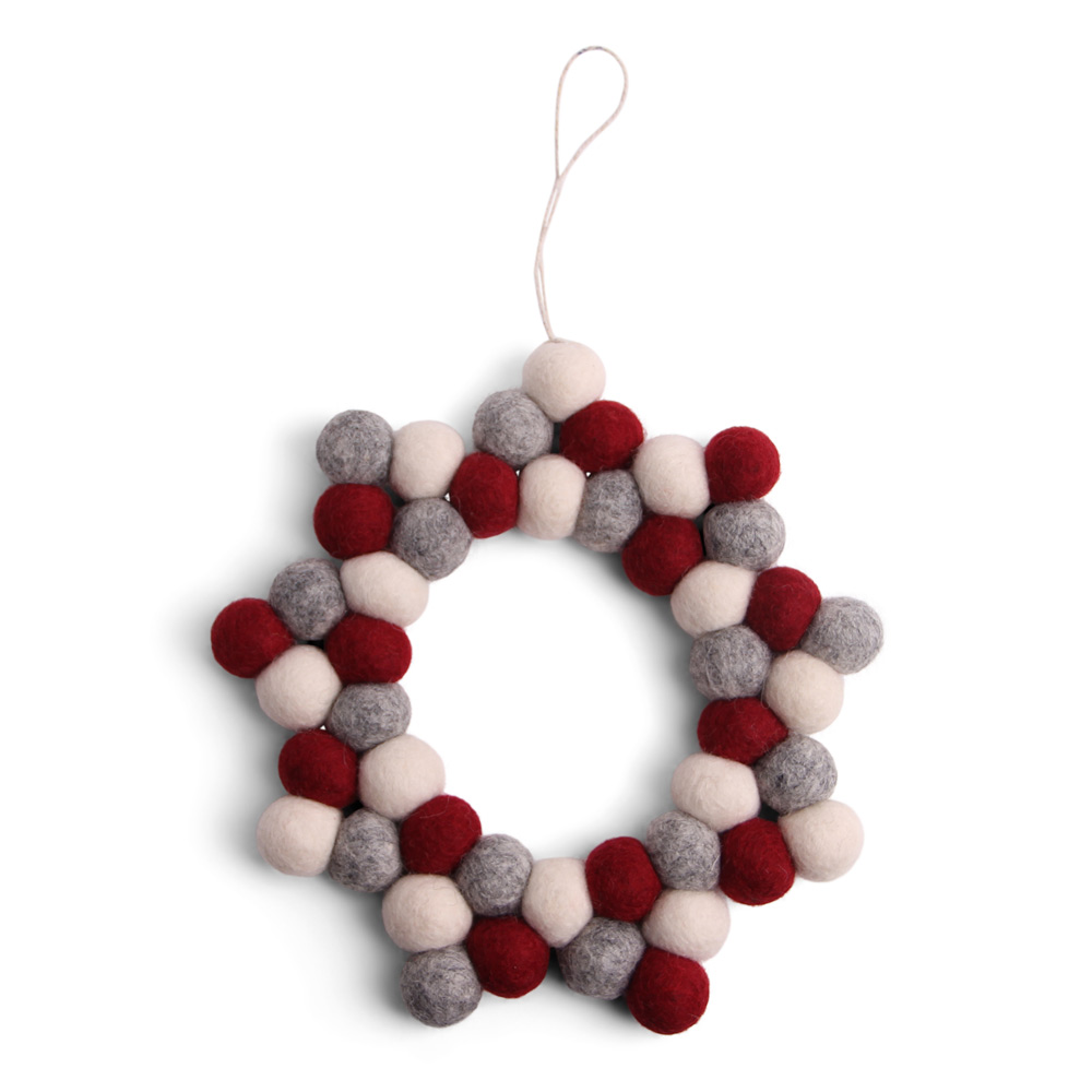 En Gry & Sif Filzstern aus Kugeln 616757