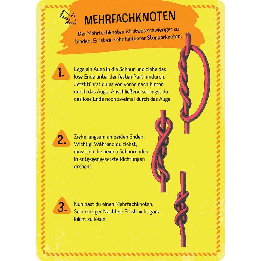 Moses Die große Box der Knoten "Expedition Natur"