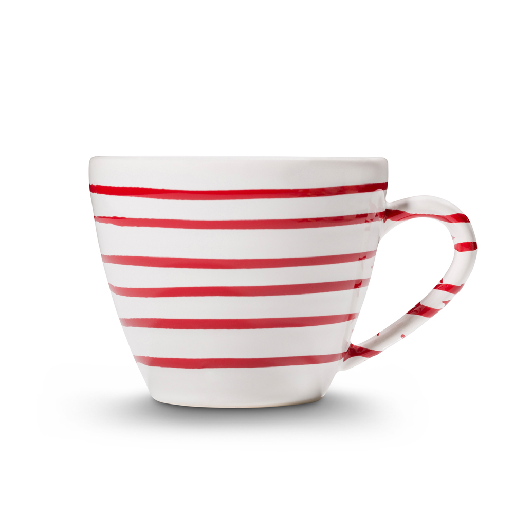 Gmundner Kaffeetasse Gourmet "Rotgeflammt" 361146