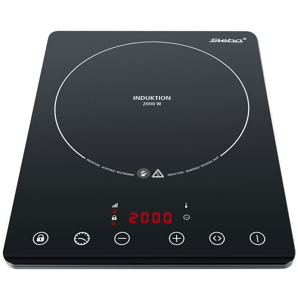 Induktionskochfeld, 2000 W 60- 240 C Durchmesser 23 cm 620854