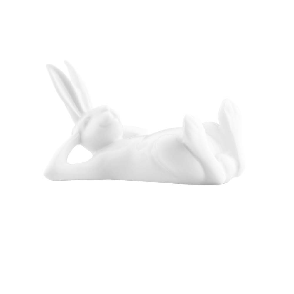 Fürstenberg Miniaturhase "Der Geniesser" weiss 637340