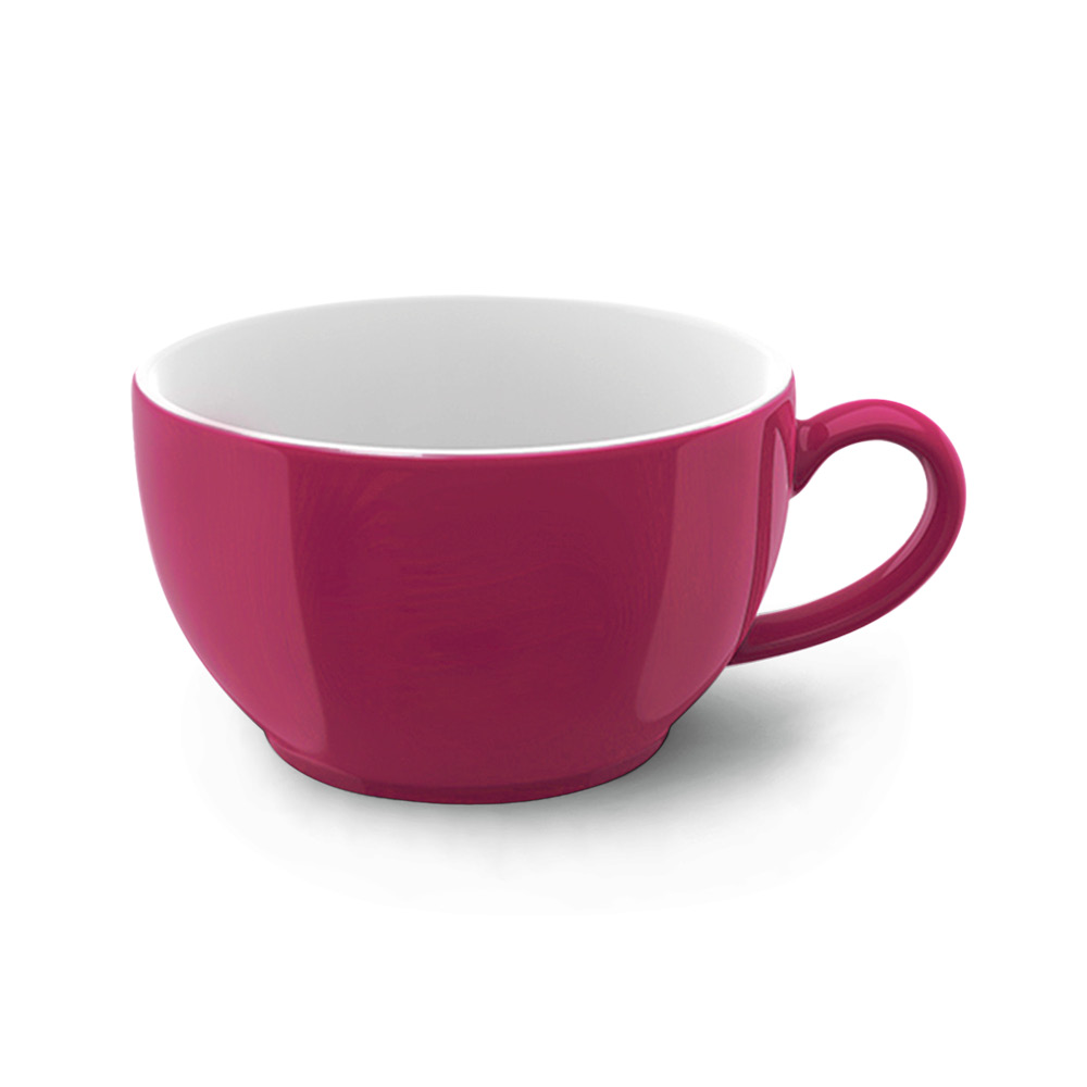DIBBERN Kaffee/Tee Obertasse "Solid Color" himbeere 575641