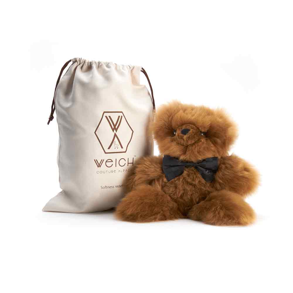 Weich Alpaka Fell Stofftier "PELU" 646698