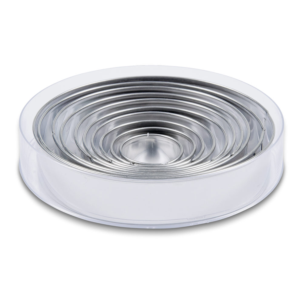 Städter Profi-Ausstecher 10er-Set Ringe/Kreise 327837