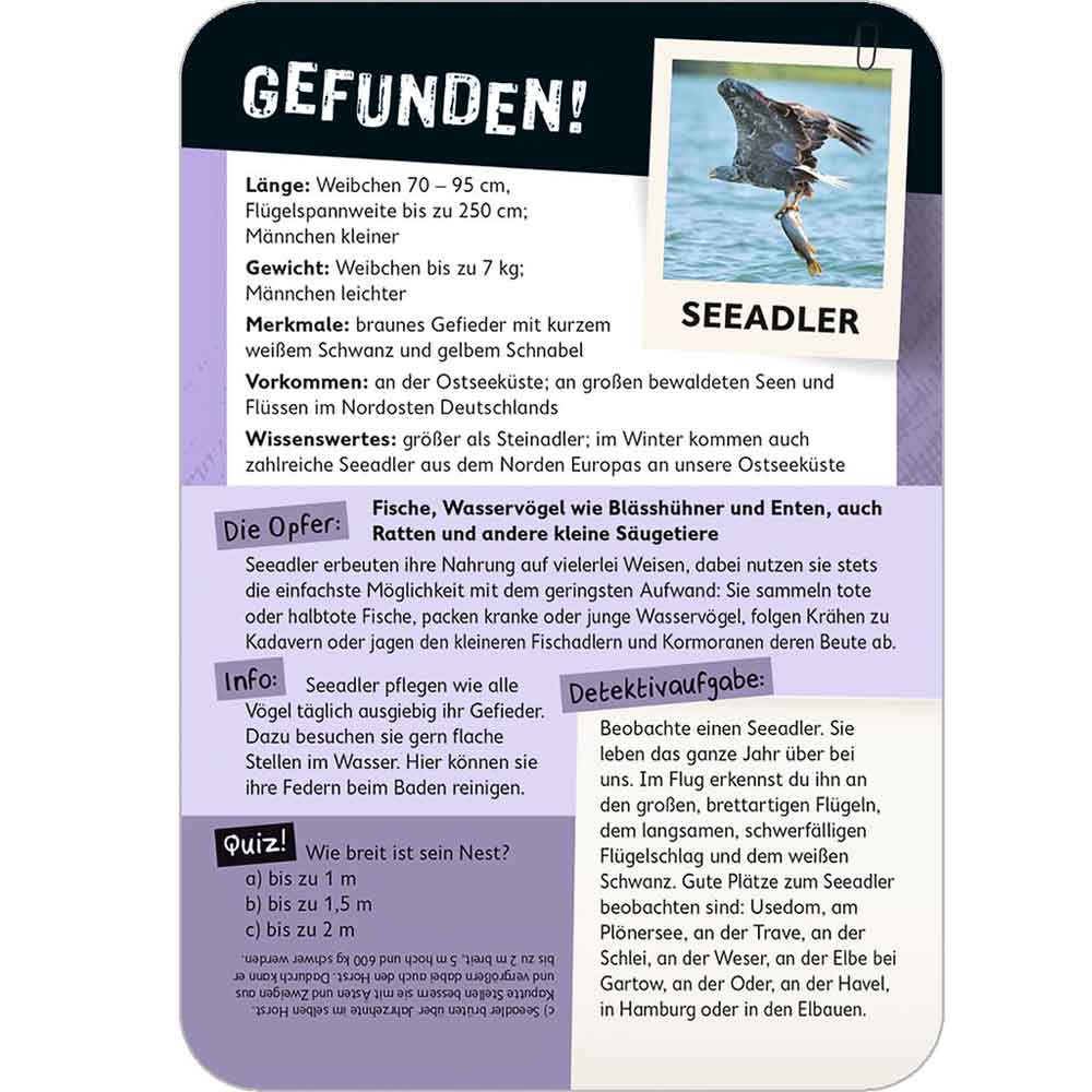 Moses Löse 50 tierische Kriminalfälle "Expedition Natur"