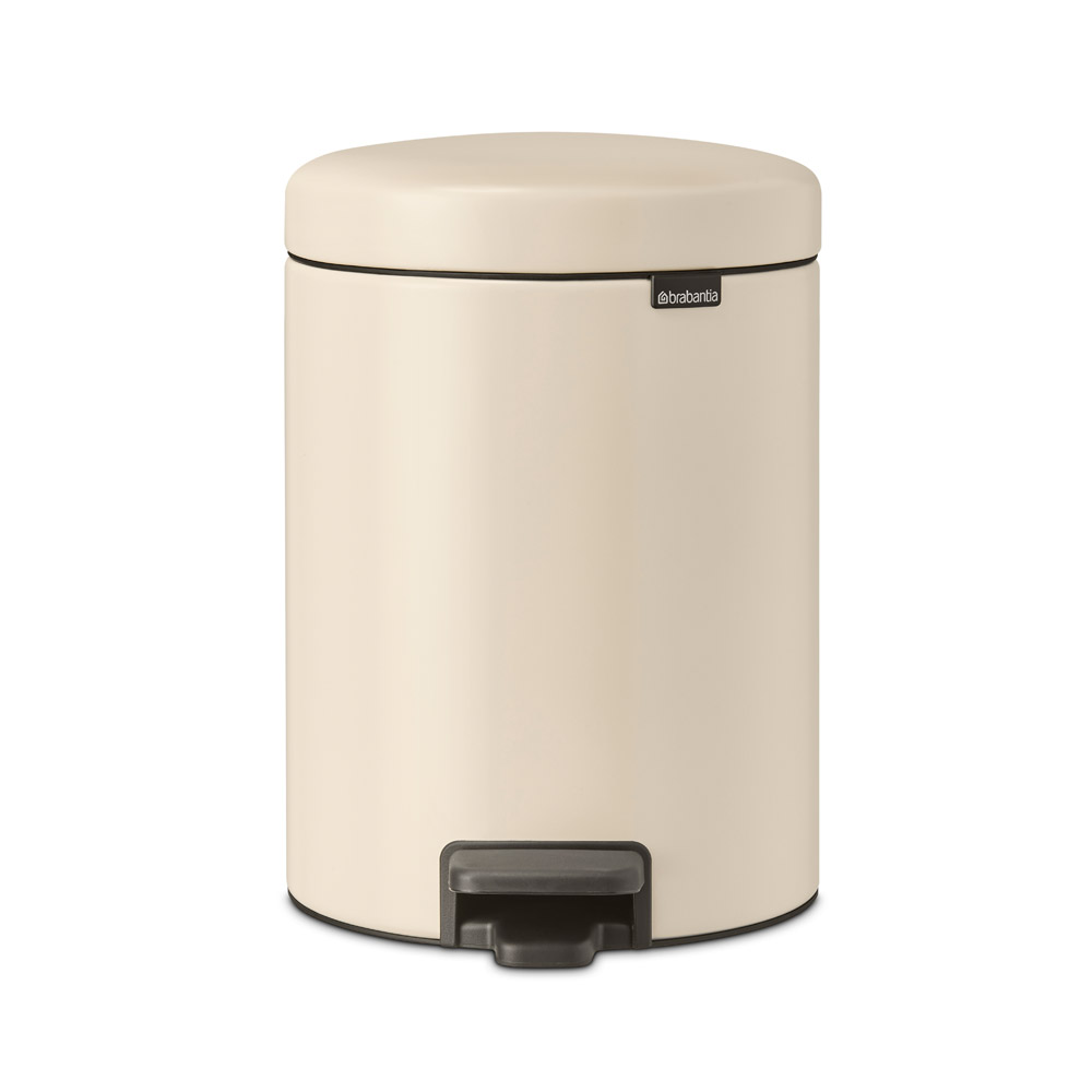 Brabantia Treteimer "NewIcon" 5 L, Soft Beige 614322
