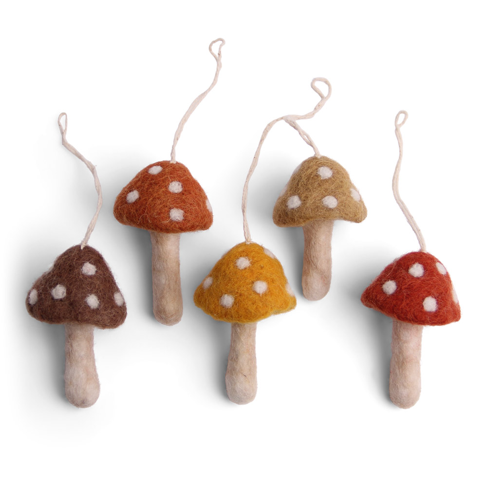 En Gry & Sif Filzfigur "Pilze" 5er Set 616792