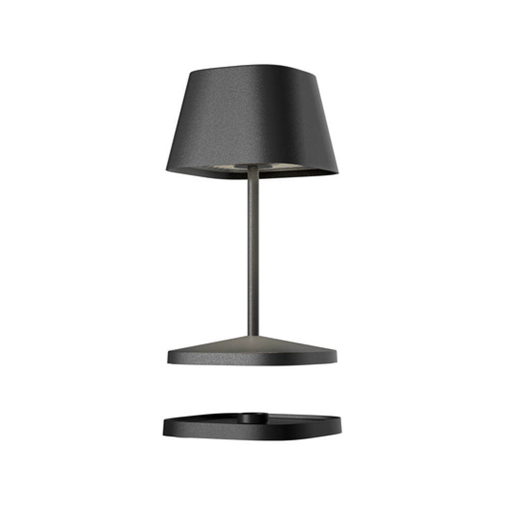 Tischleuchte Villeroy&Boch, Neapel 2.0, schwarz, dimmbar 608045