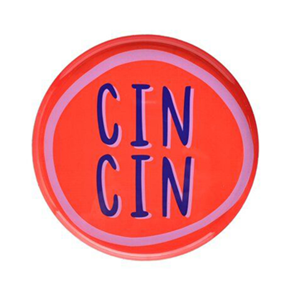 Gift Dekotablett "Chin Chin" 654216