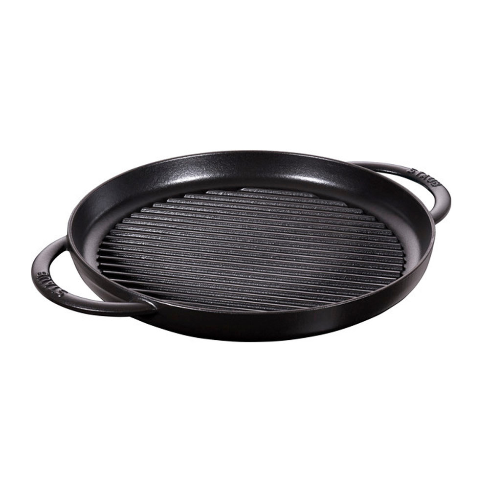 Staub Grillpfanne aus Gusseisen 30 cm 510089