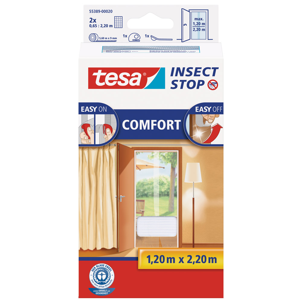 tesa Tür-Fliegengitter "Insect Stop Comfort" 346592