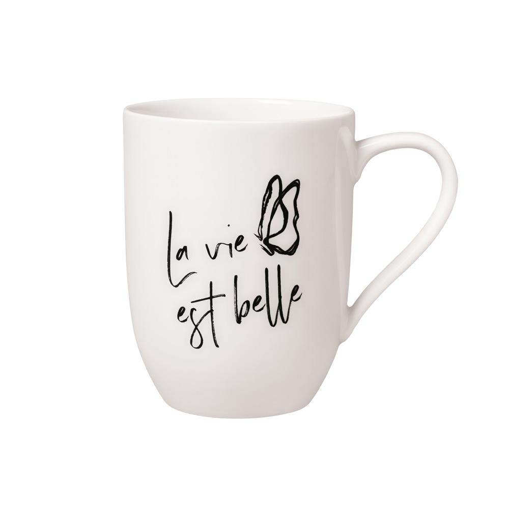 Villeroy & Boch Henkelbecher "Statement La vie est belle" 625187