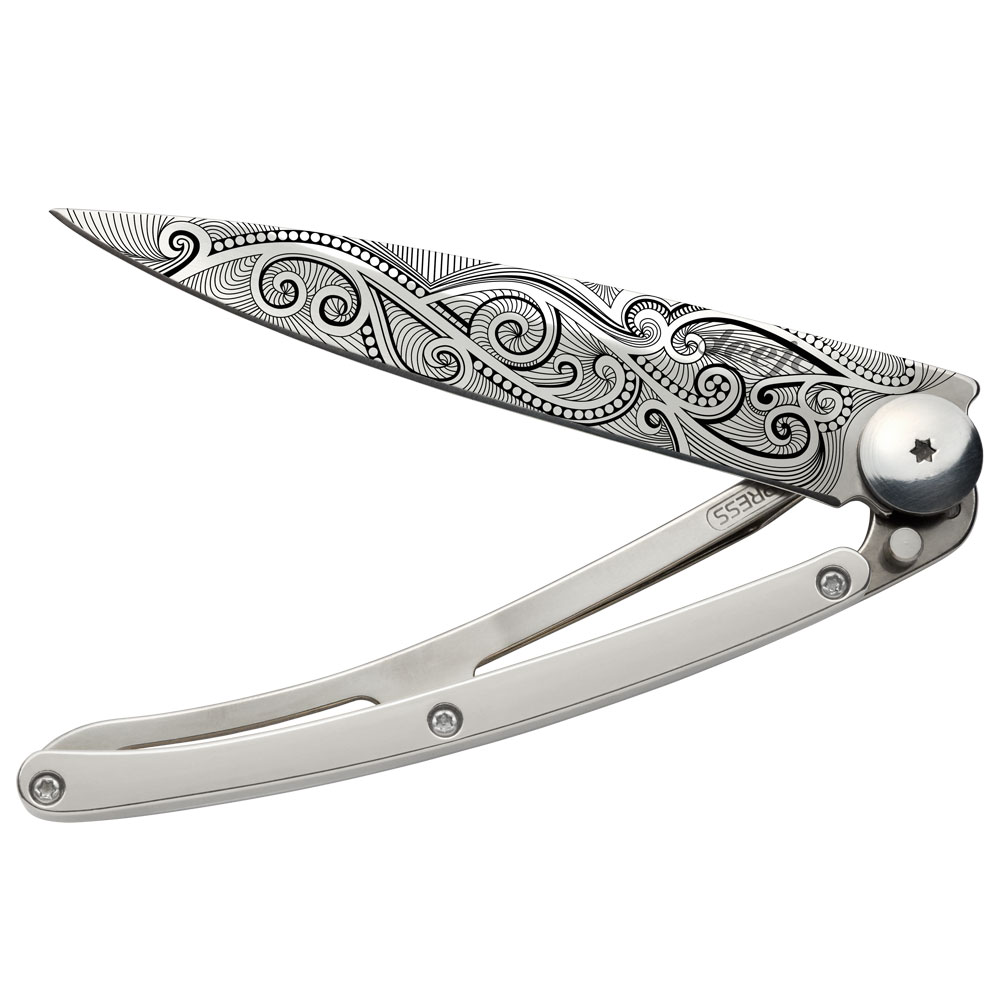 Deejo Taschenmesser Weißgold "Pazifik" 27g 606910