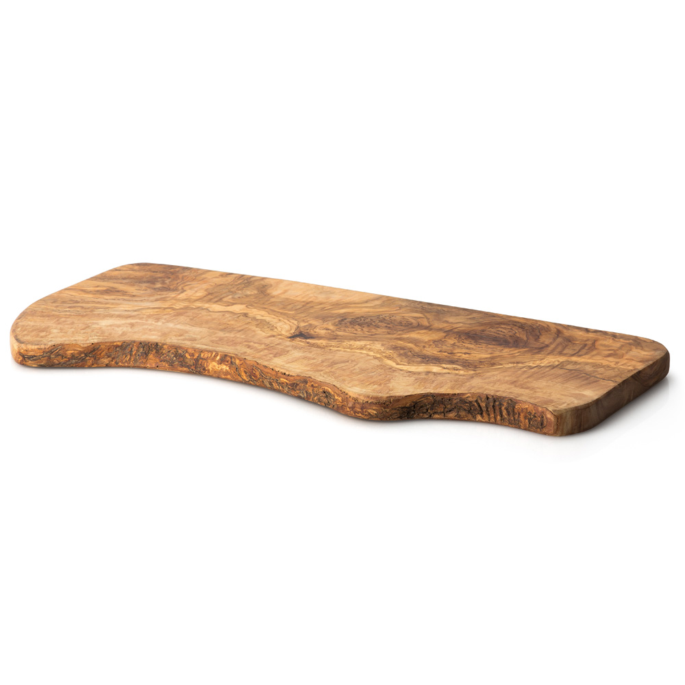 CONTINENTA Schneidebrett Naturform mit Borke 569038