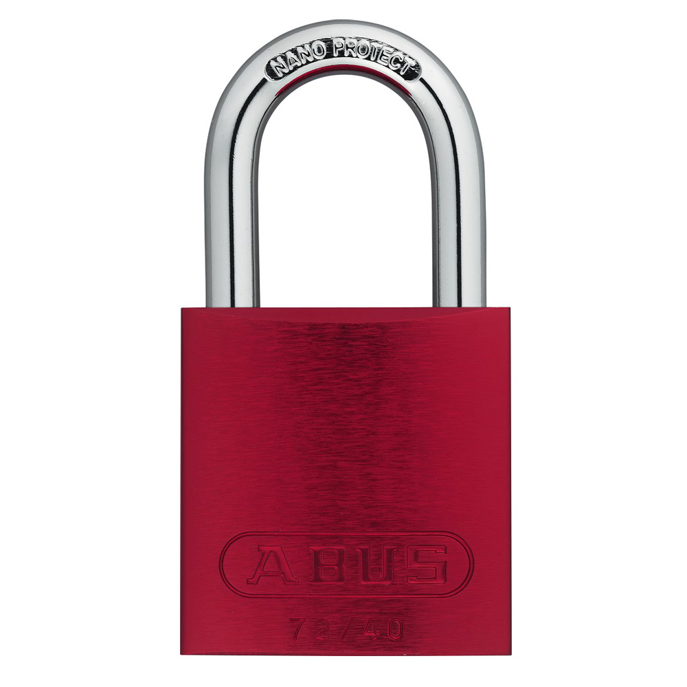 ABUS Hangschloss 72/40 Rot 439806