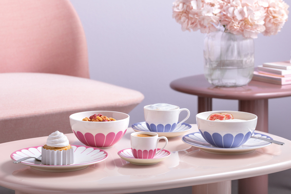 Villeroy & Boch Müslischale "Fleur" Purpur 654164