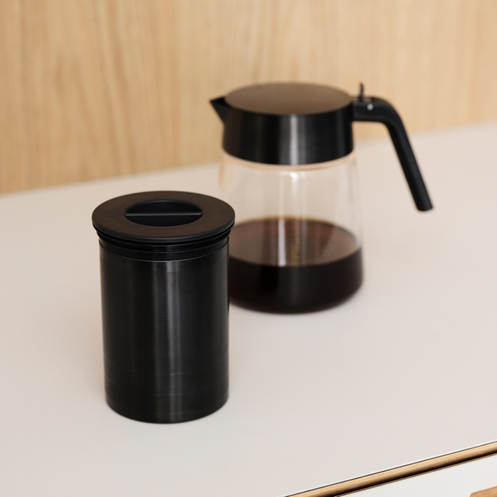 Stelton Kaffeefilter coldbrew black metallic "Nohr" 627318