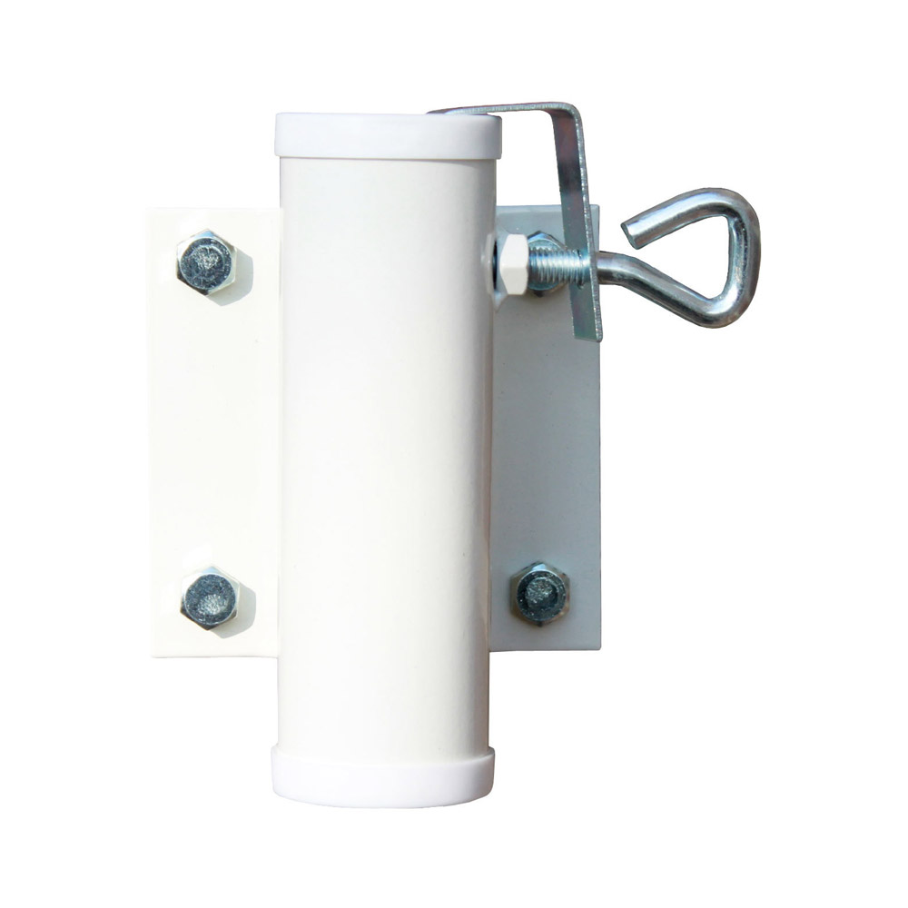 Videx Sonnenschirmhalter Wand Typ D Weiß Durchm. 2,5 cm 65846