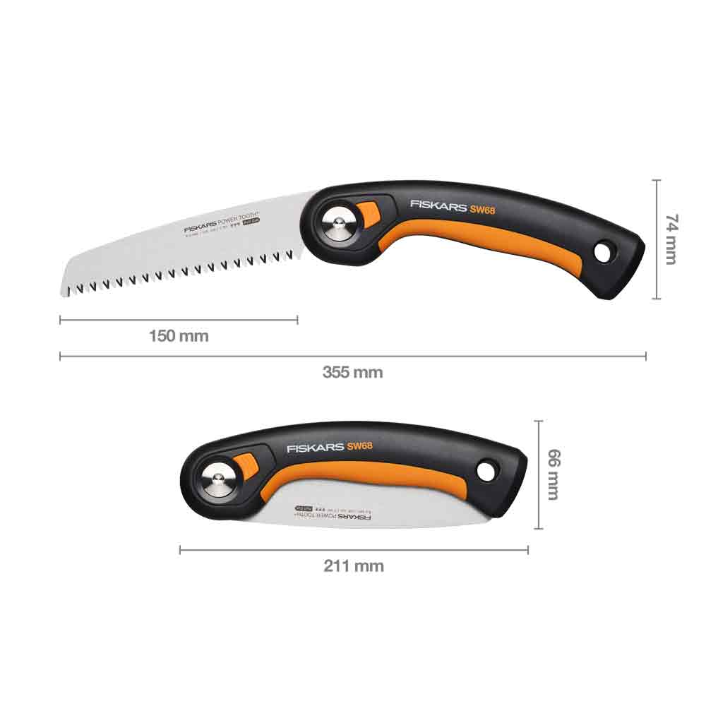 Fiskars Klappsäge "SW68" Plus 639345