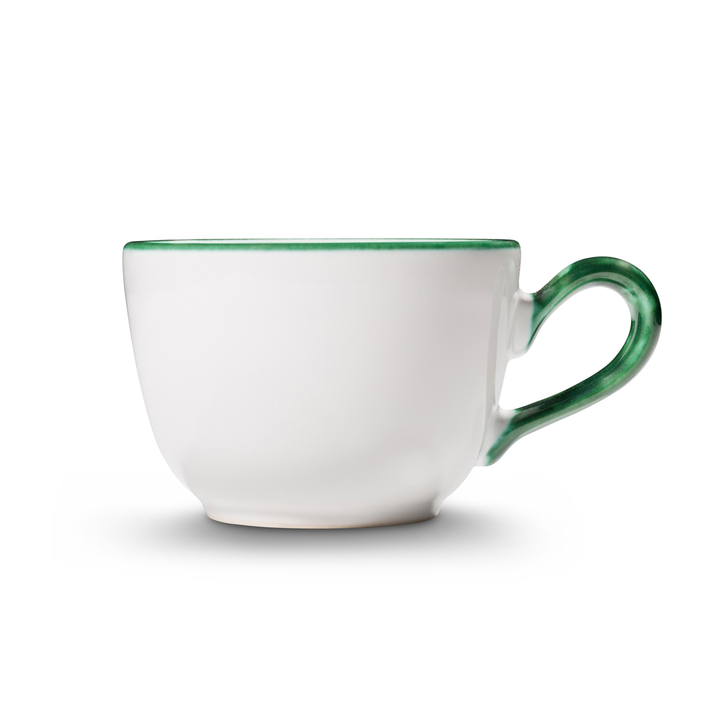 Gmundner Kaffeetasse "Grüner Rand" 356871