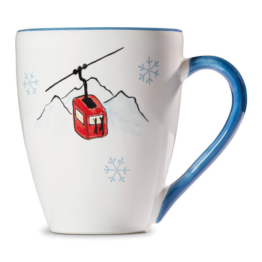 Gmundner Frühstücksbecher "Gondel Rot" 615475