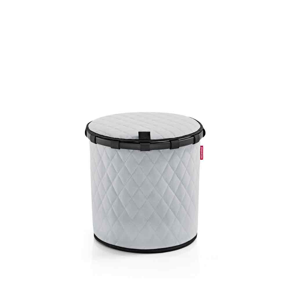 Reisenthel homebasket cover rhombus light grey 651859