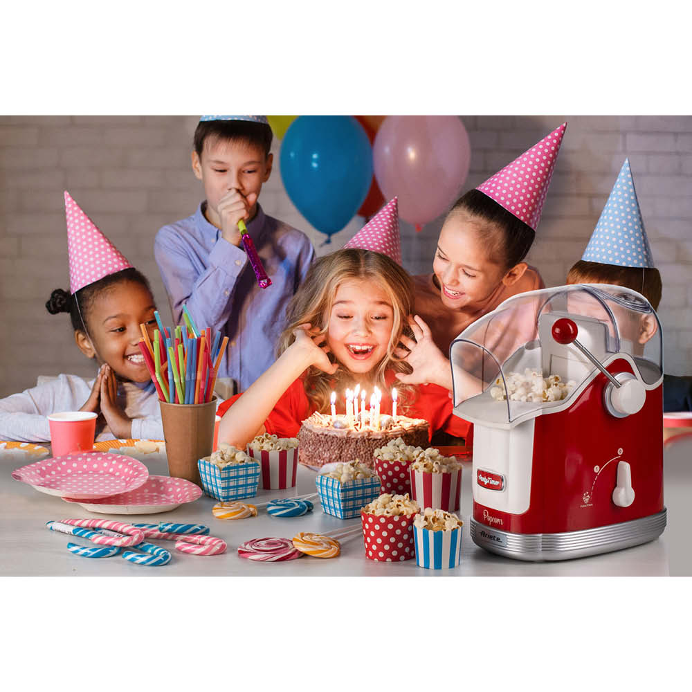 Ariete Popcornmaker "Party Time rot" 629142