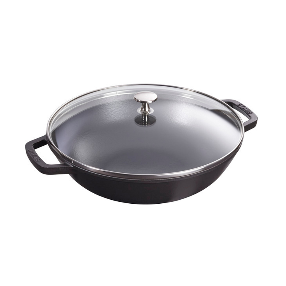 Staub Kleiner Wok aus Gusseisen 30 cm 482400
