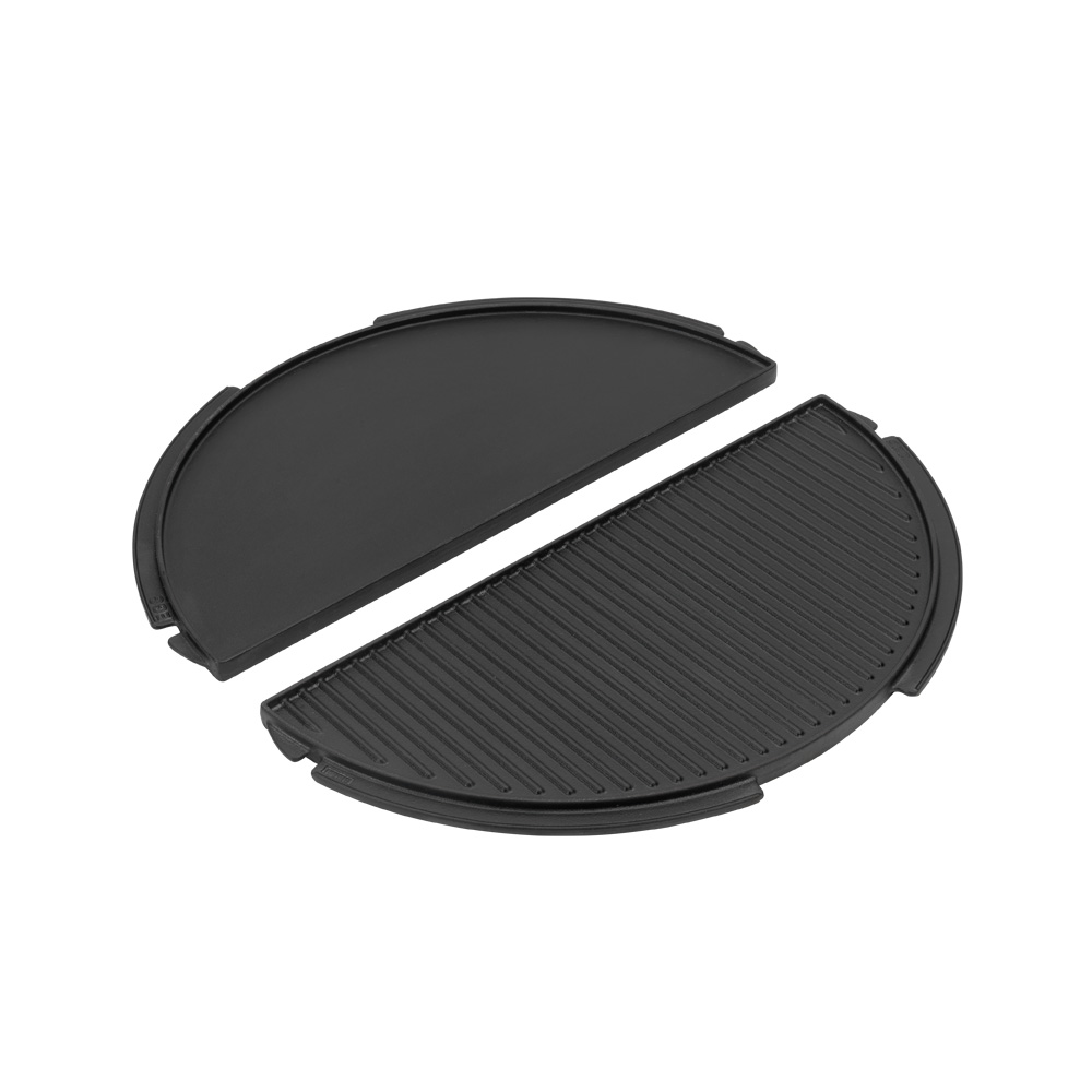 Big Green Egg Halbrunde Grillplatte "L" 622562