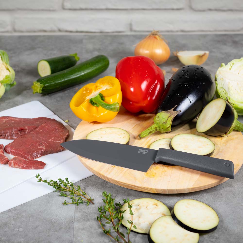 Kuhn Rikon Santokumesser 27cm "Colori+" 605290