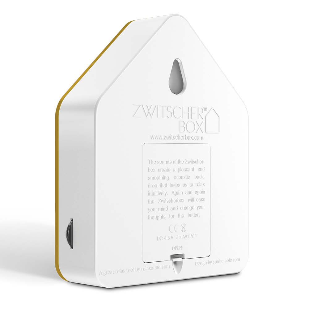 Relaxound Zwitscherbox gelb 632200