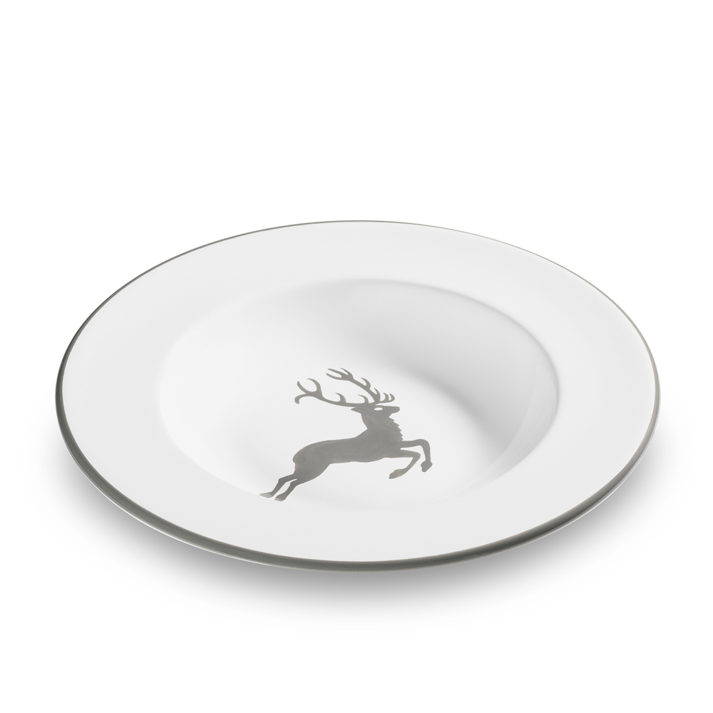 Gmundner Suppenteller Gourmet "Grauer Hirsch" 384426