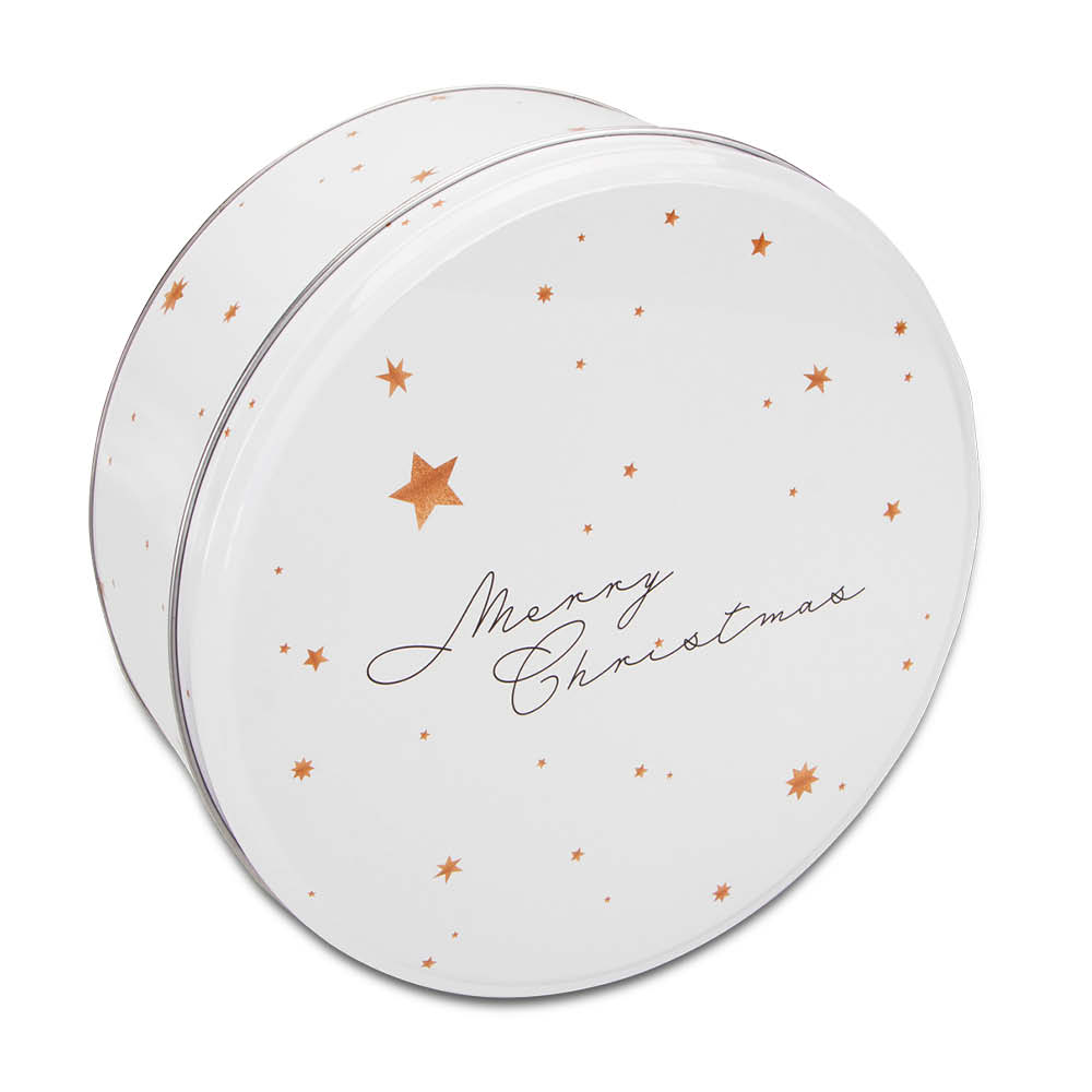 Städter Gebäckdose rund "Merry Christmas" 642526
