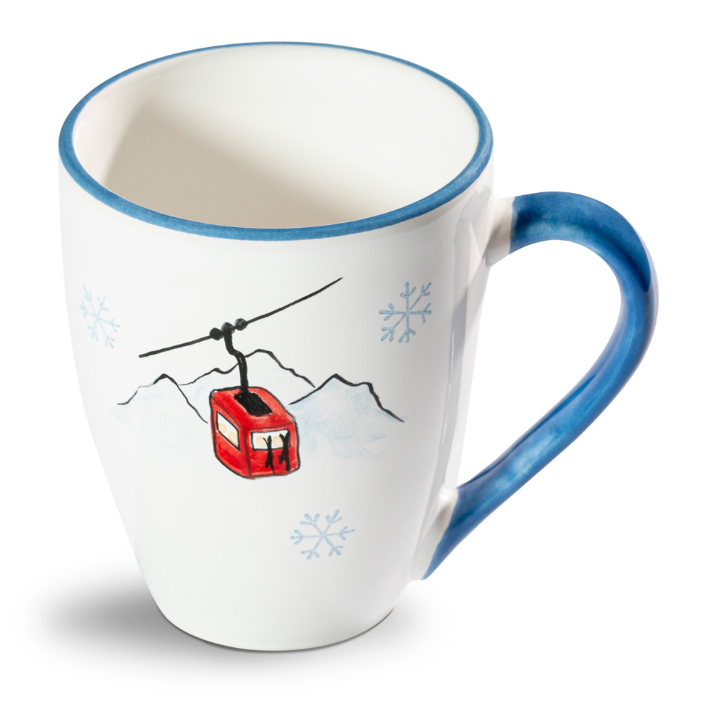 Gmundner Frühstücksbecher "Gondel Rot" 615475