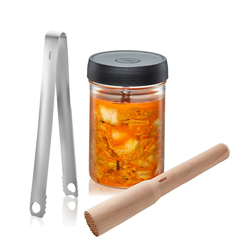 GEFU 4-tlg Fermentier-Set "NATIVO"