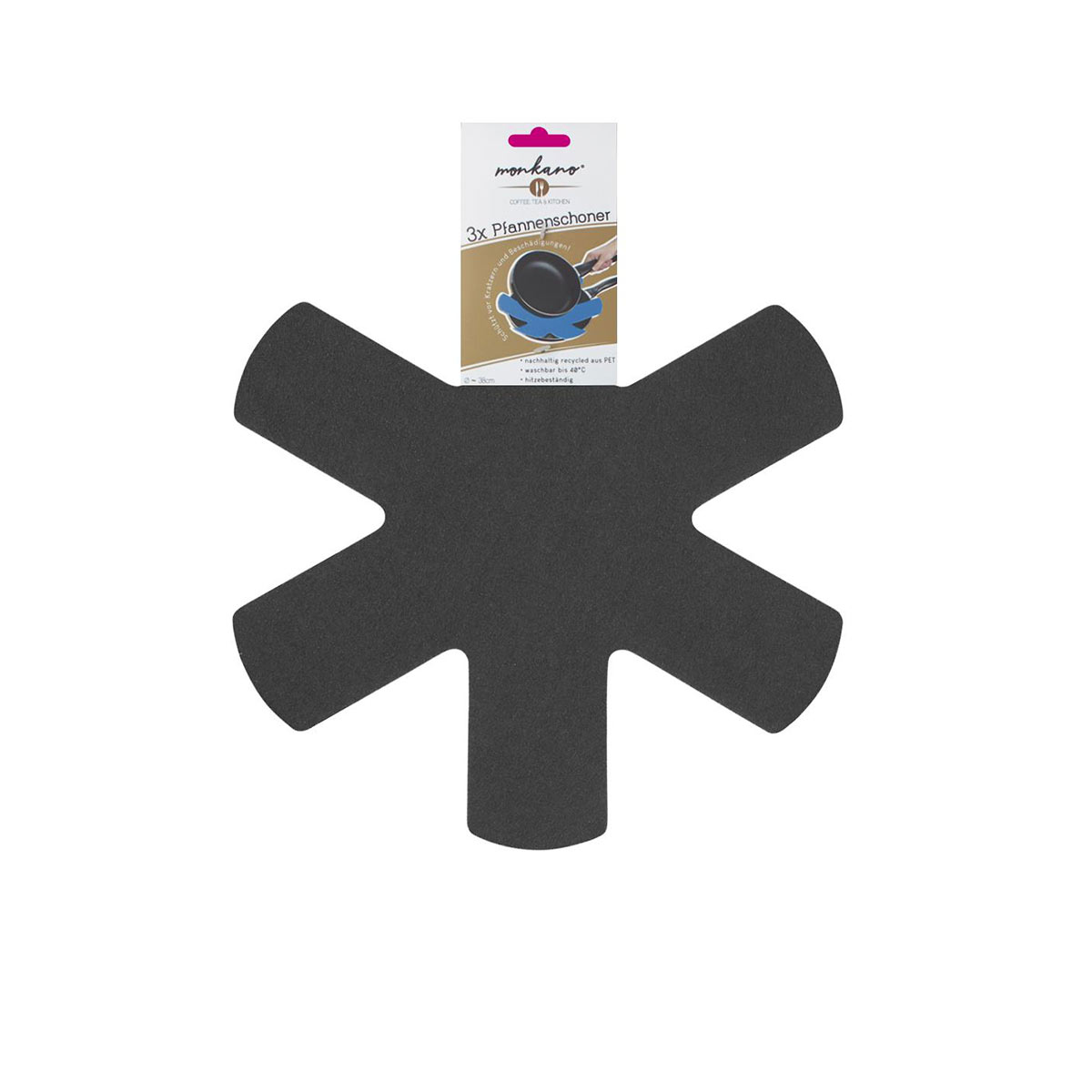 Monkano Pfannenschoner-Set 3-teilig 572105