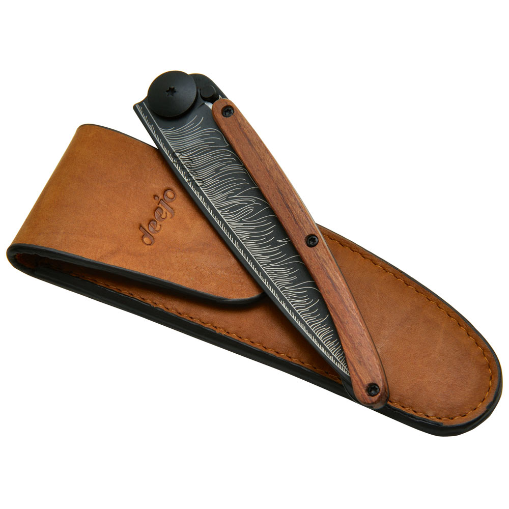 Deejo Gürteletui aus Leder 606918