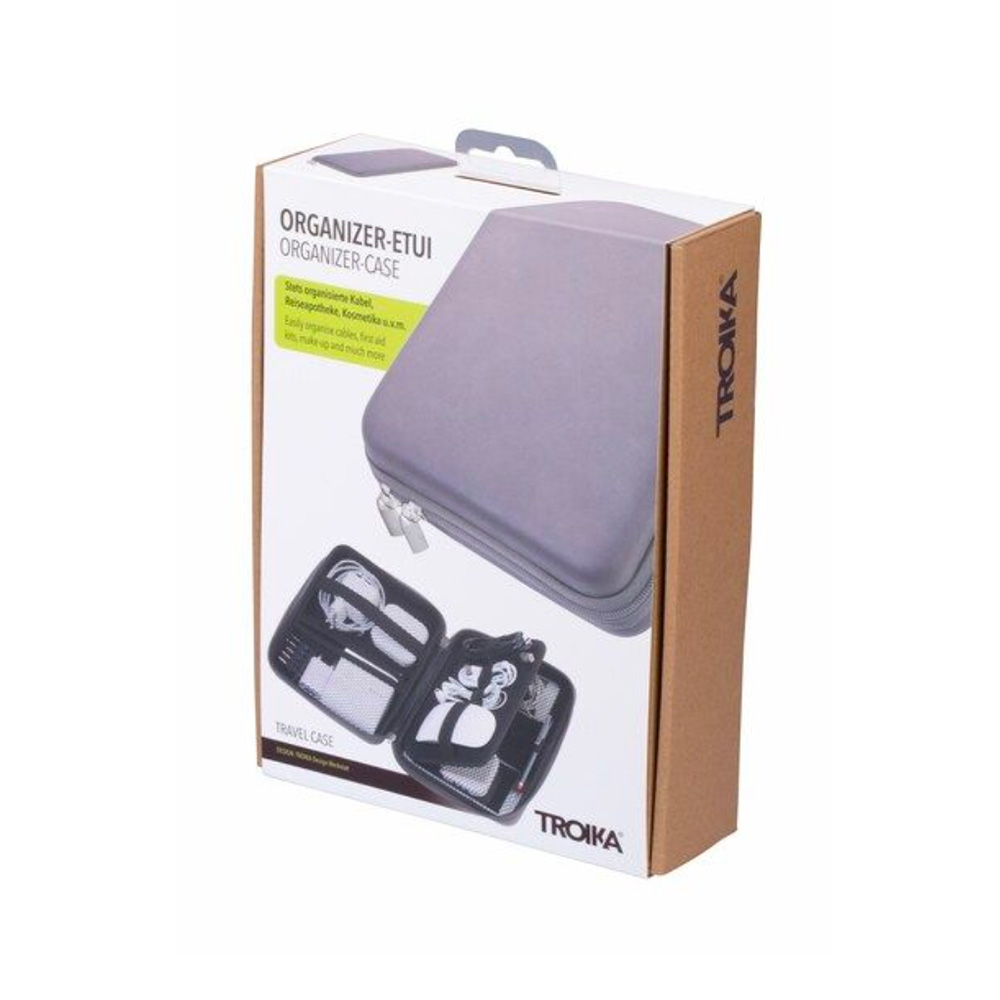 Troika Organizer-Etui "Travel Case" grau 586989