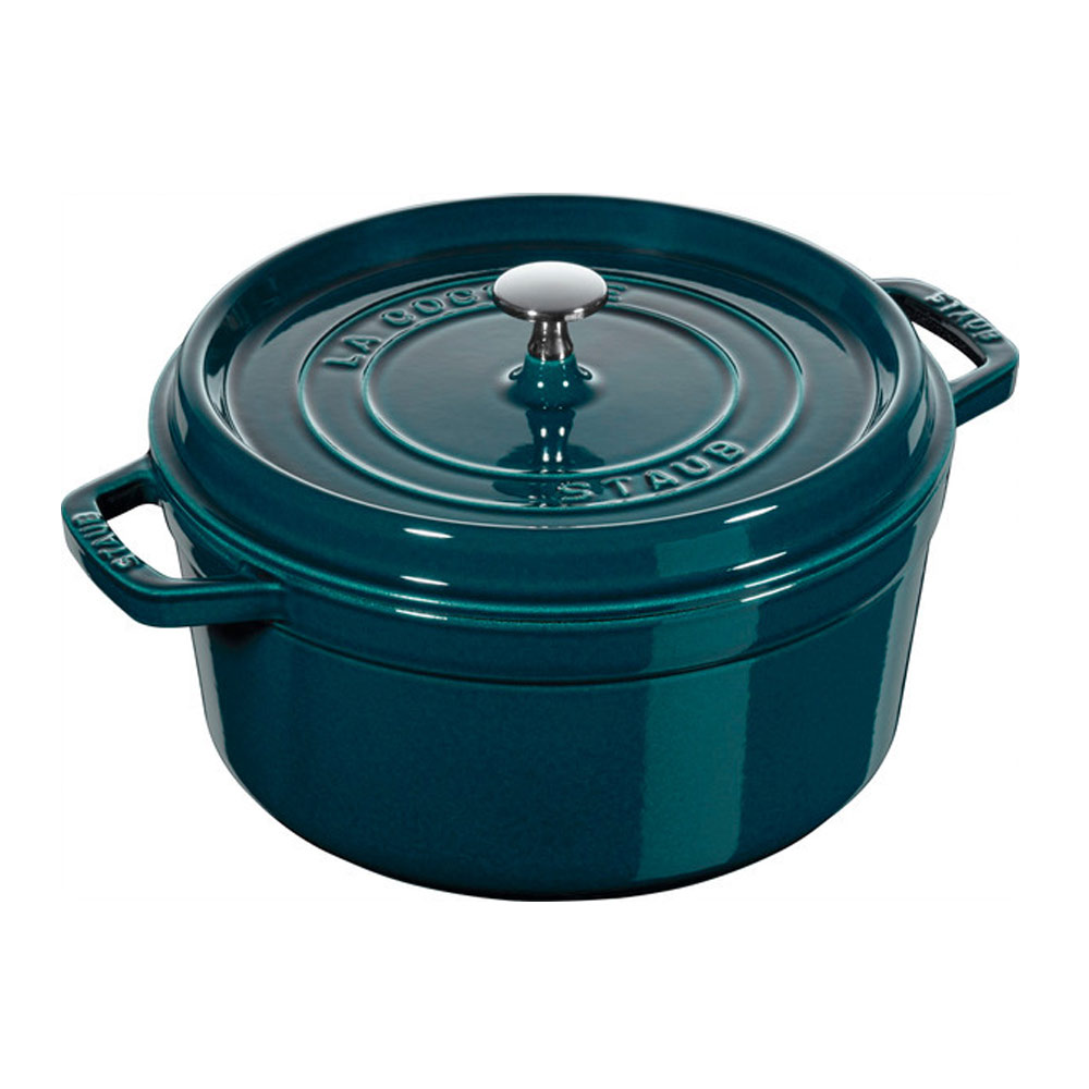 Staub Cocotte aus Gusseisen 28cm, La Mer 576257