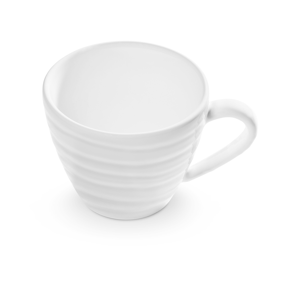 Gmundner Kaffeetasse Gourmet "Weißgeflammt" 575036