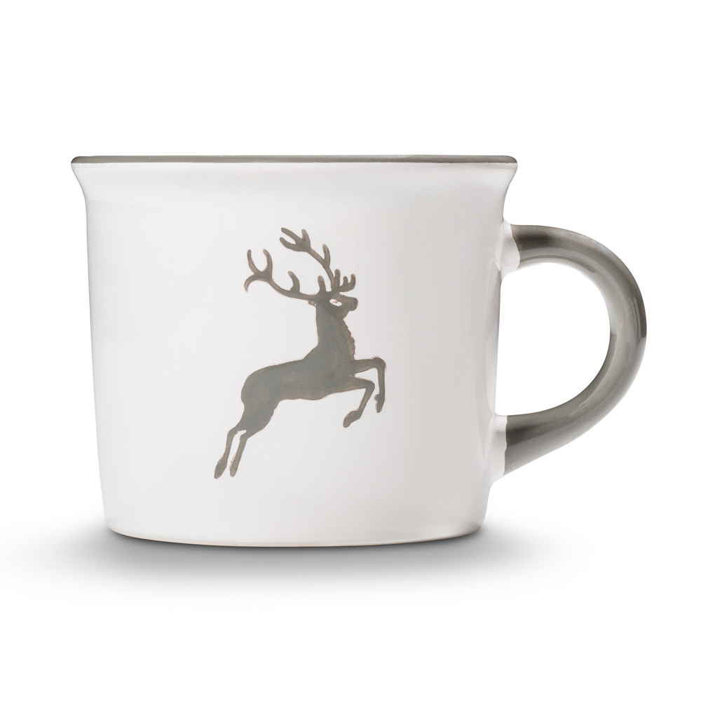 Gmundner Kaffeehaferl "Grauer Hirsch" 401115